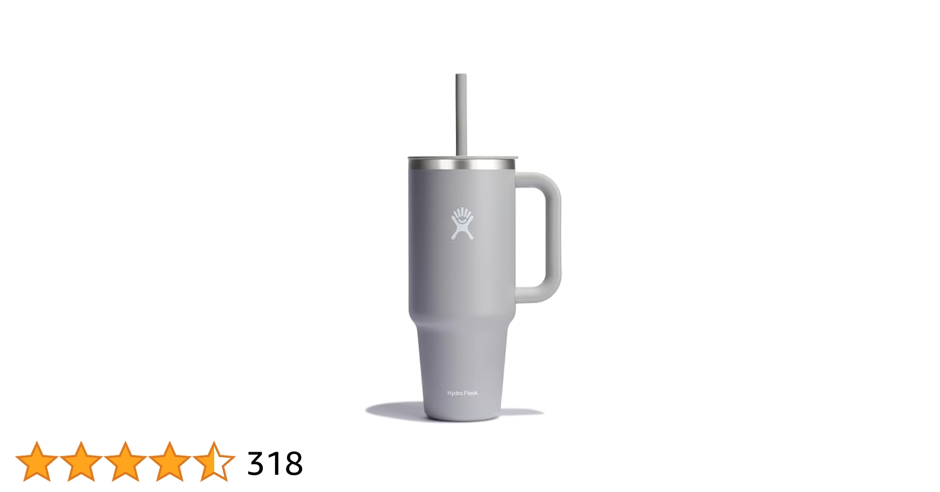 Amazon | Hydro Flask 40オンス トラベルタンブラー 取っ手、蓋