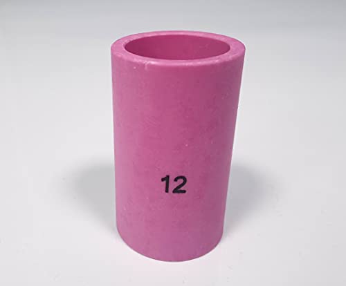 CHNSALESCOM 10 pcs TIG Alumina Nozzle& Gas Lens Cup WP-17 WP-18 WP-26 (54N19-12)