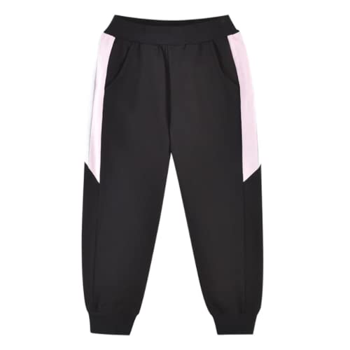 DINGDONG'S CLOSET Toddler Kid Boys Girls Sweatpants Kids Jogger Casual Patchwork Solid Sweats Pants
