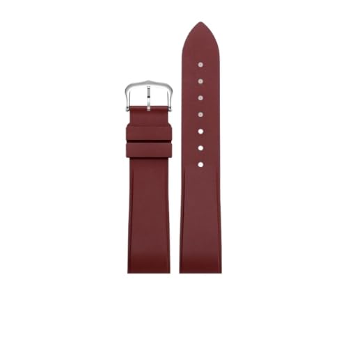 Bracelet montre FKM caoutchouc fluoré Cartier Santos Dumont WSSA0022 17.5mm
