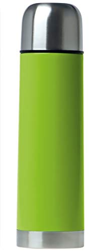 Termo de Acero Inoxidable? Botella de Agua e infusiones frías o Calientes de Capacidad 500 ML (Verde)