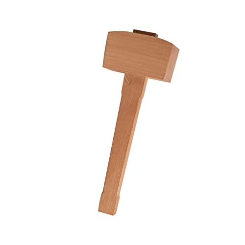 NULYLU Beech Solid Carpenter Mallet Diy Woodworking Hammer Mallet Hammer for Woodworking