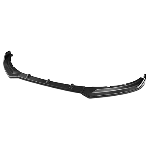 Auto Dynasty 3Pcs STP-Style Car Front Bumper Lips Spoiler Wing Body Kit Compatible with Jaguar XE 16-19, Matte Black