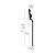 Complete Floor Moulding Kit, 8in High x 7/8in Proj Baseboard, 3/4in H x 3/4in Proj Quarter Round, Both 8ft Long Mouldings, Unfinished White, High Impact Polystyrene Shoe and PVC Baseboard, 4 Pack