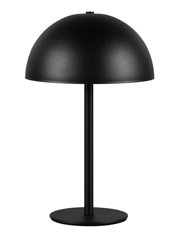 Reality Leuchten LED Akku Tischleuchte Munoz R54891132 Metall Schwarz matt inkl. 1.3 Watt LED 4-fach Touch