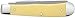 Case XX WR Pocket Knife Yellow Synthetic Trapper High Carbon Steel Blades Item #161 - (3254 CS) - Length Closed: 4 1/8 Inches