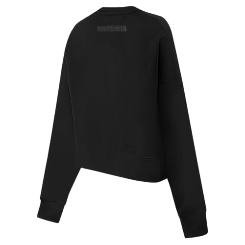 Sudadera Pro Standard NBA negra de algodon para mujer talla S 4