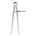 Starrett Yankee Spring-Type Caliper with Hardened Fulcrum Stud, Bow Spring and Quick Adjusting Spring Nut - 8" Size and Capacity, Spring Joint Type - 73B-8