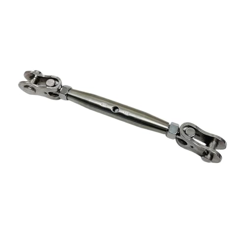 Tensor para cable tipo Toggle de 3/16" en acero inoxidable T316 con carga máxima de 320 lbs