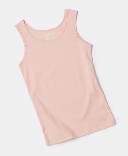 Image of Jockey SG02 Girls Super Combed Cotton Rib Solid Inner Tank Top