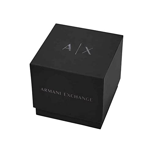 Armani Exchange Men Stainless Steel Gun-Metal Analog Watch Ax1731, Dial-Color:Blue, Band Color:Gray - Image 6
