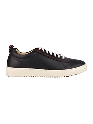 Image of Red Chief Black Leather Casual Shoes for Men RC3719