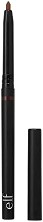 e.l.f, No Budge Retractable Eyeliner, Creamy, Ultra-Pigmented, Long Lasting, Enhances, Defines, Intensifies, Boldens, Brown, All-Day Wear, 0.006 Oz