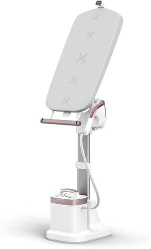 Rowenta IXEO Vision, Plancha y cepillo de vapor todo en uno, Tabla multiposición, LED Vision, Salida de vapor de hasta 80 g/min y un potente golpe de vapor de 200 g/min, QR1811F0