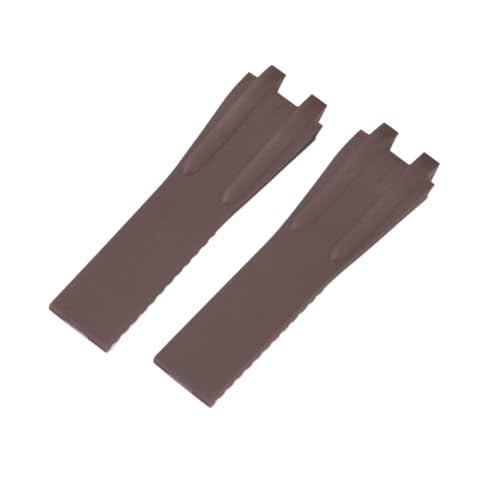 HMFang 25mm*12mm �h���V���R�����o�[�r���v�X�g���b�v �r���v�o���h �x���g Ulysse Nardin�ɑΉ�(Brown,25mm)