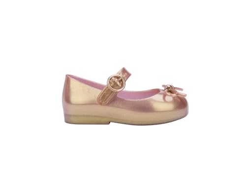 mini melissa Sweet Love Mary Jane Flats for Kids, Pink, 12