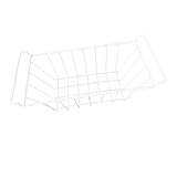 Adoorniequea Panier de congélation pour réfrigérateur - Bac de rangement pour dortoir, camping, maison, 50 cm, blanc