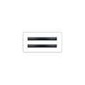 BUILDMART - 8x4 White Modern AC Vent Cover - Decorative Air Vent - Standard Linear Slot Diffuser - Register Grille for Ceiling, Walls & Floors - Texas Buildmart