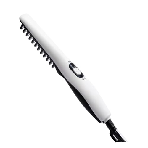 Healeved 1 Pc peine portátil para barba recta Peine alisador multifuncional electrico para barba de peluqueria electrico plancha de pelo barba