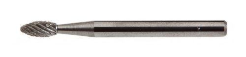 Fresa de carburo de tungsteno Forney 60137 con vástago 1/8 pulg miniatura 5