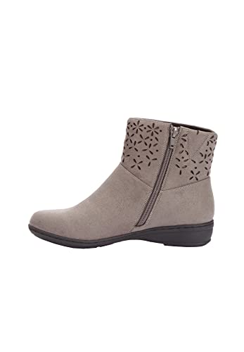 Comfortview Zenni Bootie Short Ankle Boot Women's Winter Shoes (Wide Widths Available)3