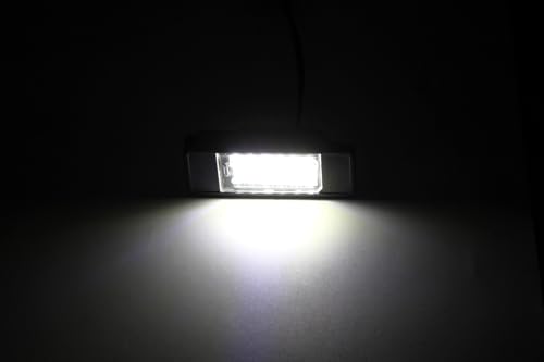 Luz de placa de matrícula de coche con iluminación impermeable para Note y NV200 5