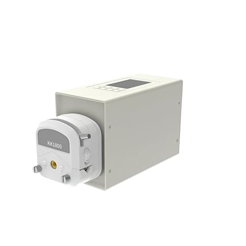 Bolisila 1460ml/min M3-STP-KK1800 Adjustable Peristaltic Pump AC100V-240V High Flow Stepper Dosing Pump Foot Switch, RS485 for Lab