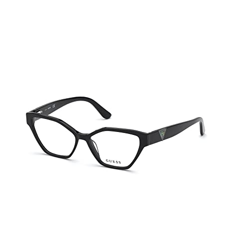Guess GU2827 Brille, glänzend, Schwarz, 55 für Damen