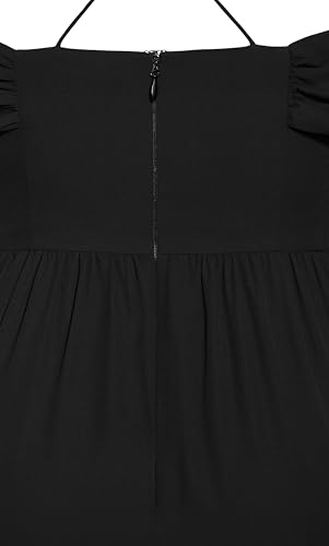 Image of City Chic Women's Plus Size Dress - Entwine Maxi