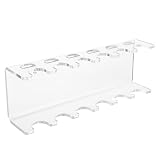 Angoily Labor Wand Pipettenständer aus Acrylglas mit 6 Haltern für Labor