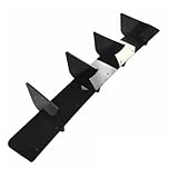 Compatible with VW Tiguan R/R LINE Rear Bumper Lip Diffuser Spoiler Acrylic Matt Black Body Kit Car Accessories 2017 2018 2019 2020-2024(22-24 R Black)