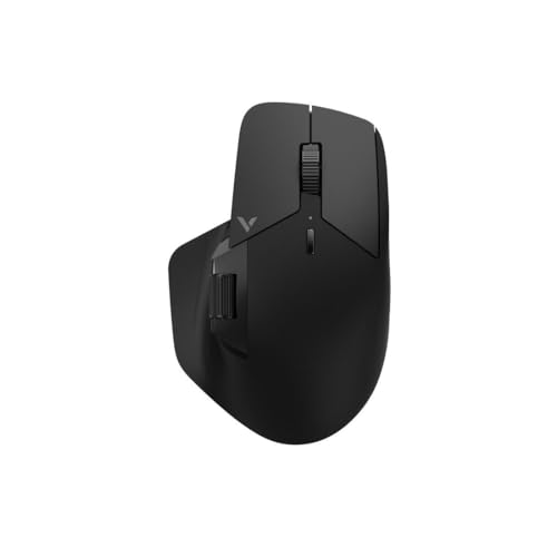 Rapoo VT0PRO kabellose 2,4 GHz High-Performance Gaming-Maus mit 26000 DPI optischem Sensor, 50 G Beschleunigung, 650 IPS, bis zu 160h Akkulaufzeit, PC/Mac - Schwarz