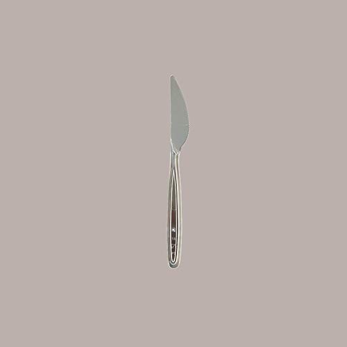 Lucgel Coltelli Rigidi Trasparenti Monouso PS 19cm 50 pezzi