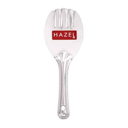 Image of HAZEL Stainless Steel Rice Panja Paddle Scooper Spatula Server Kitchen Utensils