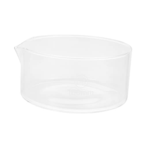 Cabilock 1 Pc Glass Crystallization Dish for Lab Home Use