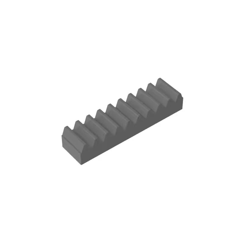 XYEIUGO GDS-1171 3743 Gear Technic Gear Rack 1x4, Dark Bluish Gray, 50 PCS โ image 1