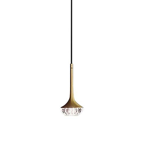 Lustre en cuivre de luxe avec cristaux d'art postmoderne YRYRYW pour salon élégant