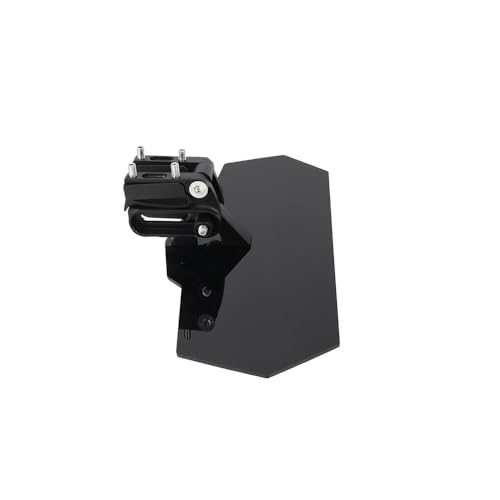 Extension bulle moto universelle réglable noire pour déflecteur de pare-brise Tiger 800XC