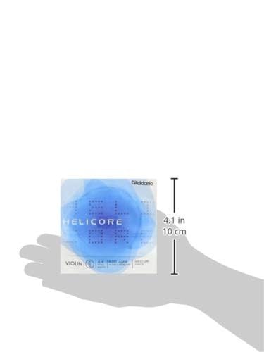 - D'Addario Helicore Violin Single E String, 4/4 Scale, Medium Tension