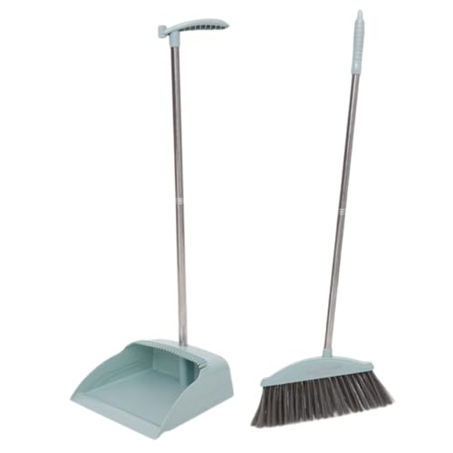YOSADIER 掃除に便利な家用ほうきとちりとり 軽量で狭い隅も対応 室内外両用 簡単収納可能 掃除道具コンボ