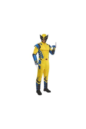 DISBACANAL Disfraz Wolverine deluxe adulto   L
