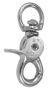 Chain .44in. Swivel Round Eye Trigger Snap