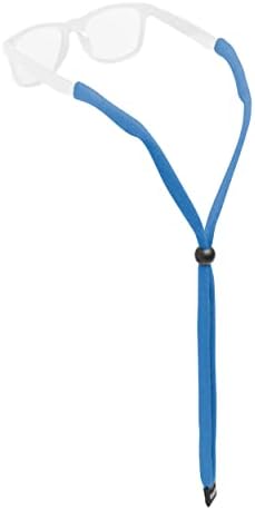 Chums Original Cotton Retainer - Unisex Eyewear Keeper for Sunglasses & Glasses - Adjustable Fit, Washable & Made in USA (Standard-End, Royal),One Size,12115101