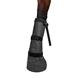 Langlebiger Hoof Boo – flexibler Huf-Tränker, 30,5 x 25,4 cm große Huftasche mit Riemen, wasserdichte Abdeckung mit Dichtung, stabile Ausrüstung mit Unterstützung, Pferdeversorgung für die Pflege im F