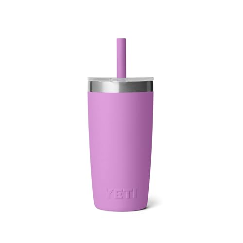 Image of YETI Rambler Jr. 10 Oz Tumbler with Silicone Straw Lid