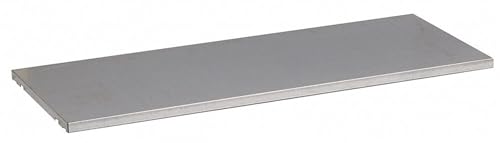 Image of Justrite 29953 SpillSlope Galvanized Steel Shelf, 44-1 /3 inch Width x 18 inch Depth, for 31 Gallon Under Fume Hood Safety Cabinet