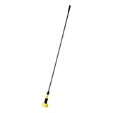 Rubbermaid Commercial Gripper 60 Inch Fiberglass Wet Mop Handle, Gray (FGH24600GY00)