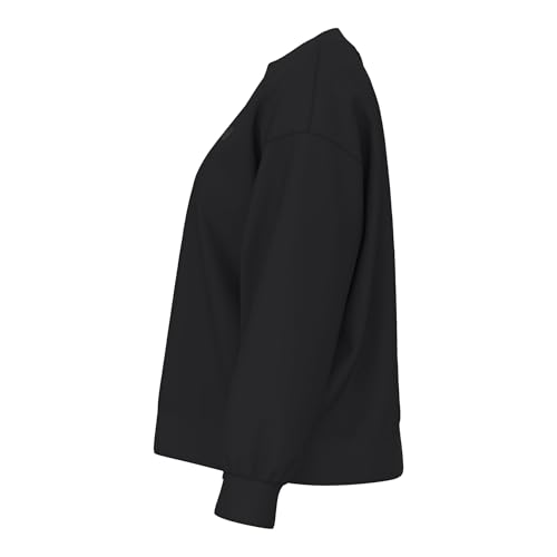 New Balance Women's Athletics French Terry Crew, Black, XX-Large