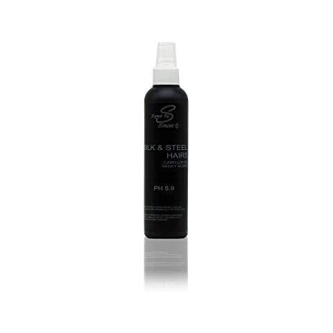 SIMONE Silk and Steel Hair 200ml Black Standard Cover