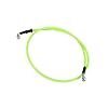 ACROPIX Universal 110cm 43.31″ Motorcycle Brake Clutch Oil Hose Line Pipe Hydraulic Reinforced Stainless Steel Braided Green Car Parts